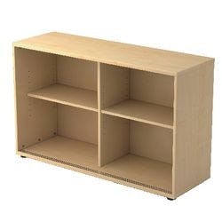 Hammerbacher Matrix Schrank Melaminharzbeschichtete Spanplatte 1 Fachboden 1.200 x 400 x 748 mm Ahorn Braun Produktbild