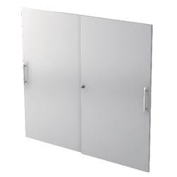 Hammerbacher Türen Matrix Lichtgrau 1.200 x 1.100 mm 2 Stück Produktbild