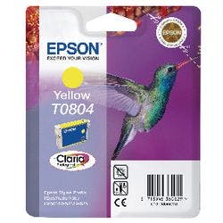 Epson T0804 Original Tintenpatrone C13T08044011 Gelb Produktbild