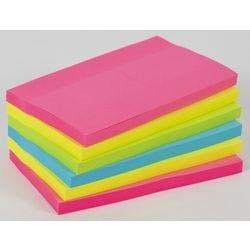 Viking Extra Sticky Haftnotizen 127 x 76 mm Farbig Sortiert Rechteckig 6 Stück à 90 Blatt Produktbild