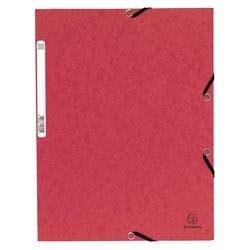 Exacompta Sammelmappe BüroLine DIN A4 Rot Manilakarton 24 x 0,3 x 32 cm Produktbild