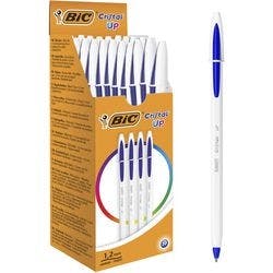 BIC Cristal Up Kugelschreiber Blau Mittel 0,35 mm 20 Stück Produktbild