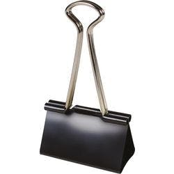Viking Foldback-Klammern Stahl Schwarz 50 mm 12 Stück Produktbild