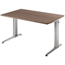 Hammerbacher Arbeitstisch Nussbaum 1.200 x 800 x 720 mm Produktbild