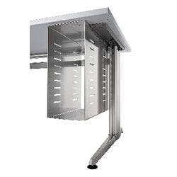 Hammerbacher Computer-Halterung Matrix Silber 210 x 420 x 470 mm Produktbild