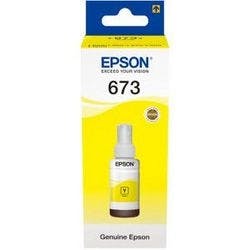 Epson T6734 Original Nachfülltinte C13T67344A Gelb Produktbild