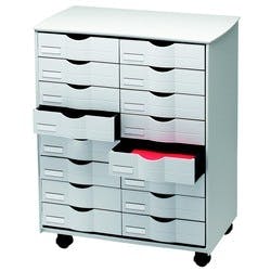 Paperflow Rollcontainer 60 mm Grau, Schwarz 58 x 34,3 x 71,5 cm Produktbild