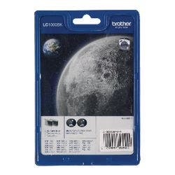 Brother LC1000BK Original Tintenpatrone Schwarz Duopack 2 Stück Produktbild