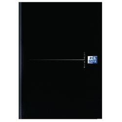 OXFORD Office Essentials Notizbuch DIN A5 Kariert Gebunden Pappe Schwarz 192 Seiten 96 Blatt Produktbild