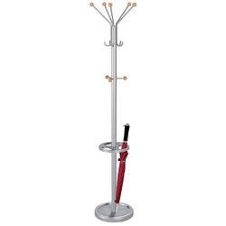 Kerkmann TK2 Garderobenständer 5 Haken Silber Produktbild