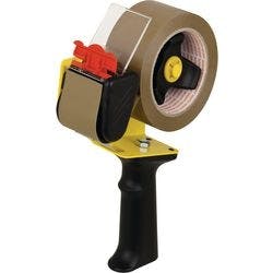 Nopi Verpackungsklebeband-Abroller Economy Gelb, Schwarz 50 (B) mm Kunststoff, Metall Produktbild Print Hauptbild L