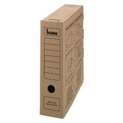 Bene Archivbox Wellpappe Braun 8 x 29 x 33 cm Produktbild