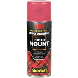 3M Scotch Sprühkleber PhotoMount Transparent Permanent nach dem Trocknen 400 ml Produktbild