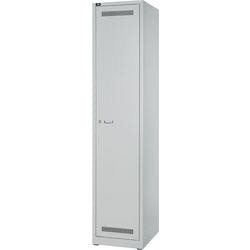 Bisley Light LIGHT Metall Schließfach 1 Tür 1 abteile Schlüssel 400 x 500 x 1.850 mm Hellgrau Produktbild