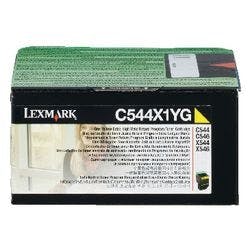 Lexmark C544X1YG Original Tonerkartusche Gelb Produktbild