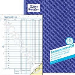 AVERY Zweckform Kassenbuch 428 DIN A4 Perforiert N/A 50 Blatt Produktbild