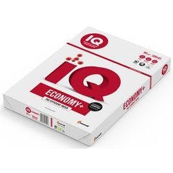 IQ Economy+ DIN A3 Druckerpapier Weiß 80 g/m² Glatt 500 Blatt Produktbild