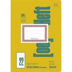 Ursus OE Schulheft OE.22 A5 40 Blatt 80g/qm 10mm liniert mit Rahmen Produktbild