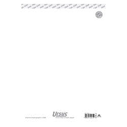 Ursus Style Notizblock DIN A4 Blanko Geheftet Papier Weiß Perforiert 100 Seiten Pack 10 Produktbild