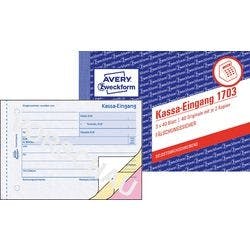 AVERY Zweckform Kassenbuch 1703 DIN A6 Perforiert N/A 40 Blatt Produktbild