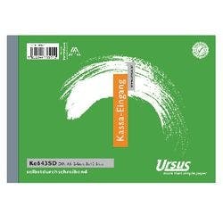 Ursus Style Kasseneingangsbuch KE643SD A6 quer 3x40 Blatt selbstdurchschreibend Produktbild