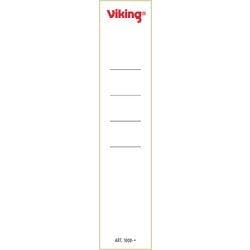 Viking Selbstklebend Rückenschilder DIN A4 39 x 191 mm Weiß 10 Stück Produktbild