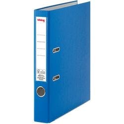 Viking Ordner DIN A4 50 mm Blau 2 Ringe Pappkarton, PP (Polypropylen) Matt Hochformat Produktbild