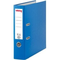 Viking Ordner DIN A4 75 mm Blau 2 Ringe Pappkarton, PP (Polypropylen) Matt Hochformat Produktbild
