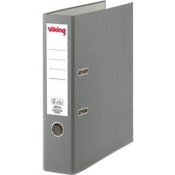 Viking Ordner DIN A4 75 mm Grau 2 Ringe Pappkarton, PP (Polypropylen) Matt Hochformat Produktbild
