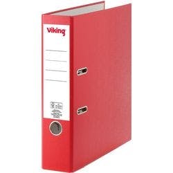 Viking Ordner DIN A4 75 mm Rot 2 Ringe PP (Polypropylen) Matt Hochformat Produktbild