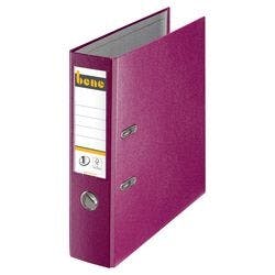 Bene No.1 Power Ordner DIN A4 80 mm Brombeere 2 Ringe 291400 PP (Polypropylen) Hochformat Produktbild