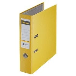 Bene No.1 Power Ordner DIN A4 80 mm Gelb 2 Ringe 291400 PP (Polypropylen) Hochformat Produktbild