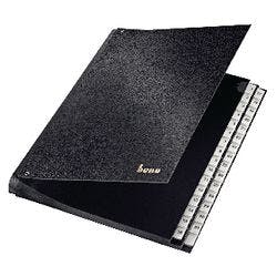 Bene Pultordner 75400 DIN A4 Schwarz Hartpappe 1 - 31 27,2 x 35,5 cm Produktbild
