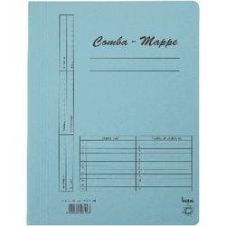 Bene Dreiflügelmappe Comba DIN A4 Blau Manilakarton Produktbild