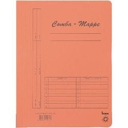 Bene Dreiflügelmappe Comba DIN A4 Orange Manilakarton Produktbild
