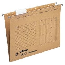 Viking Hängemappen V1715 DIN A4 Braun Manilakarton 25 Stück Produktbild