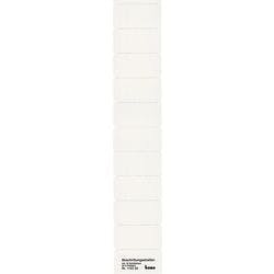 Bene Beschriftungsschildchen Karton Weiß 60 x 30 mm 50 Stück Produktbild