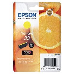 Epson 33 Original Tintenpatrone C13T33444012 Gelb Produktbild