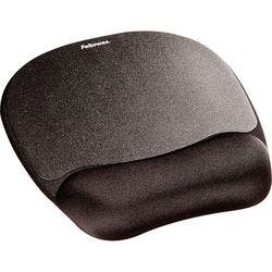 Fellowes 9176501 Memory-Schaum Mauspad mit Handgelenkauflage Schwarz Produktbild