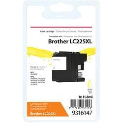 Viking LC225XLY Kompatibel Brother Tintenpatrone Gelb Produktbild