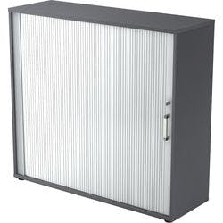 Hammerbacher Aktenschrank V1733S/G/S/CE Grau 1.200 x 400 x 1.100 mm Produktbild