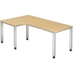 Hammerbacher Schreibtisch Rechteckig Ahorn 4 Füße 1.200 (B) x 2.000 (T) x 685 (H) mm Holz Produktbild