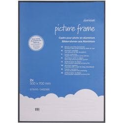 Viking Bilderrahmen Schwarz Aluminium 3482388 70 (B) x 50 (H) cm 2 Stück Produktbild