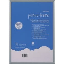 Viking DIN A4 Bilderrahmen Grau Aluminium 4523409 29,7 (B) x 21 (H) cm 2 Stück Produktbild
